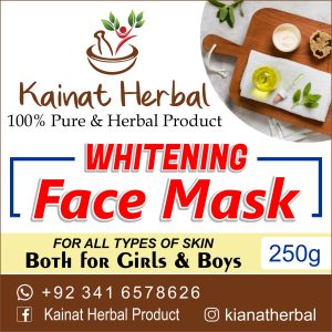 Whitening Face Mask